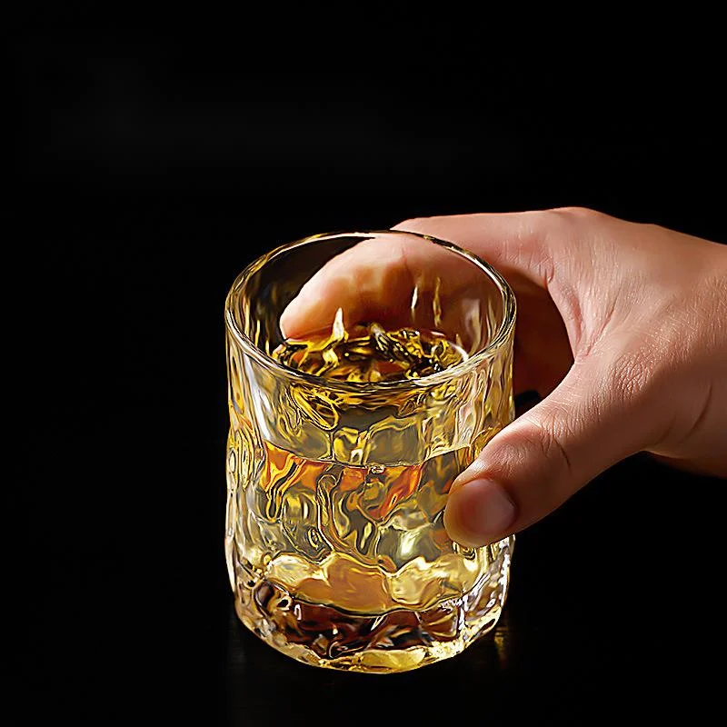 두꺼운 일본식 해머 크리스탈 위스키 잔, 올드 패션드  - Whisky Beer And Wine 리뷰 및 가격