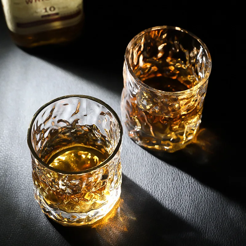 두꺼운 일본식 해머 크리스탈 위스키 잔, 올드 패션드  - Whisky Beer And Wine 리뷰 및 가격